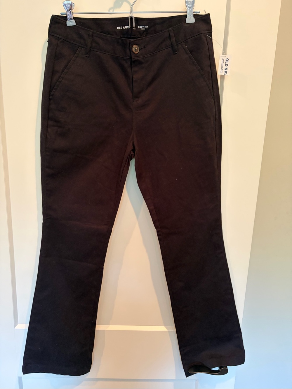 Old Navy Women's Black Boot-Cut Jeans Size 4P